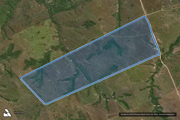 Imagem de satélite de FAZENDA BARILOCHE - Parte 1 em Goianésia do Pará - PA