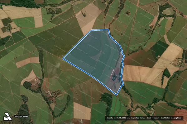 Imagem de satélite de Fazenda Retirinho em Batatais - SP
