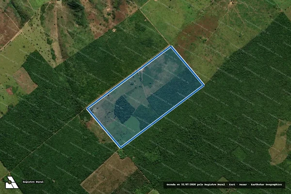 Imagem de satélite de LOTE 17 DA GLEBA 29 - LOTE 17 DA GLEBA 29 em Barra do Corda - MA