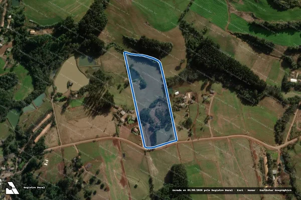 Imagem de satélite de SITIO MARTINS - SITIO MARTINS - GLEBA B em Lajeado Grande - SC