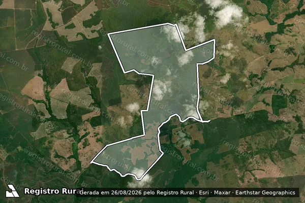 Imagem de satélite de Fazenda Eldorado - Fazenda Eldorado ? Gleba C em Imperatriz - MA