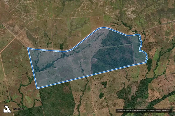 Imagem de satélite de FAZENDA ANA PAULA em Filadélfia - TO