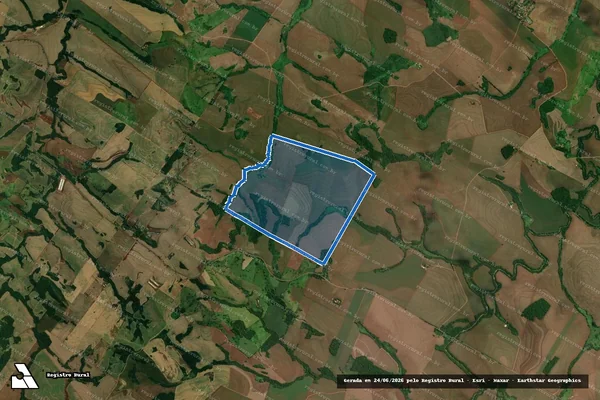 Imagem de satélite de Fazenda Neiva - Lote nº 17 em Fênix - PR