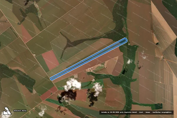 Imagem de satélite de LOTE 57-B SETOR 02  - Parte 1 em Lucas do Rio Verde - MT