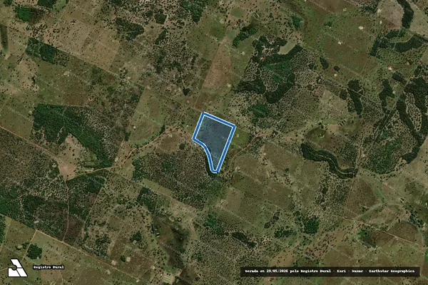 Imagem de satélite de P.E. JOÃO PONCE DE ARRUDA - LOTE-33A - LOTE-33A em Poconé - MT