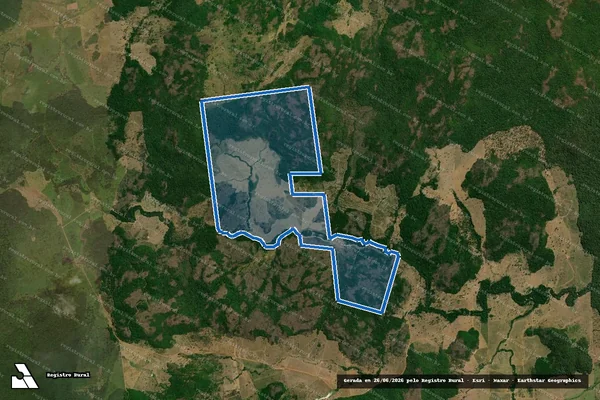 Imagem de satélite de FAZENDA SERRO VERDE