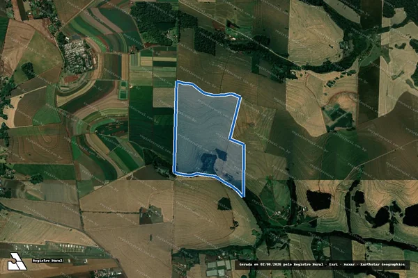 Imagem de satélite de SÍTIO MENINO JESUS - Única em Ibiporã - PR