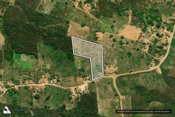 Imagem de satélite de SITIO TORROES - LOTE 1842 - Parte 1 em Pereiro - CE