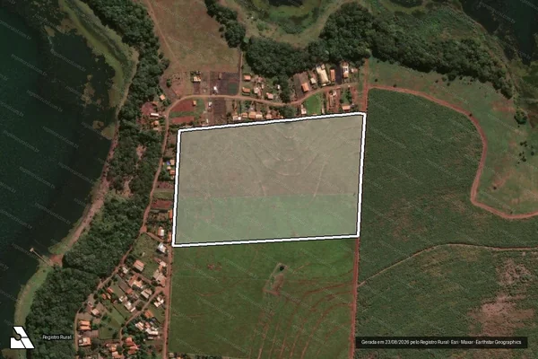 Imagem de satélite de Sítio Duas Irmãs - SíTIO DUAS IRMãS - GLEBA B em Pereira Barreto - SP