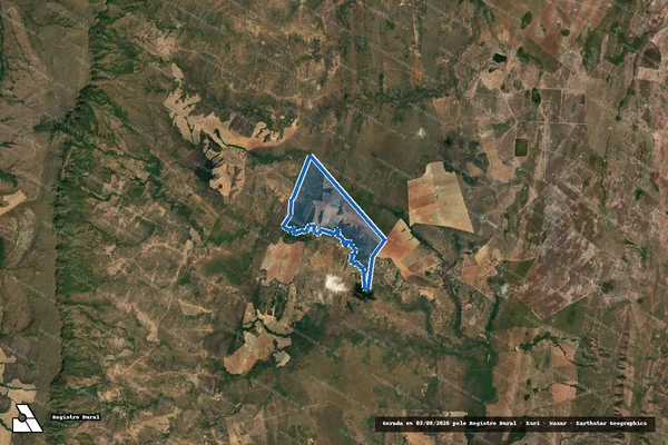 Imagem de satélite de Loteamento SUCUPIRA Lote 05 - REMANSCENTE - 001 em São João d'Aliança - GO