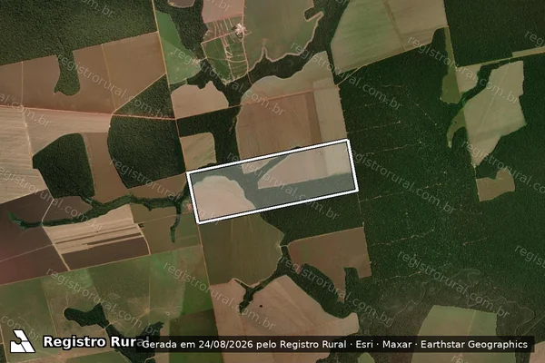Imagem de satélite de FAZENDA NOVA ERA - Parte 1 em Ipiranga do Norte - MT