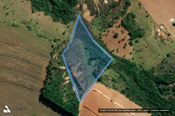 Imagem de satélite de FAZENDA COQUEIROS - 001 em Rio Paranaíba - MG