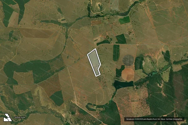 Imagem de satélite de FAZENDA ONCINHA - Parte 1 em Abaeté - MG