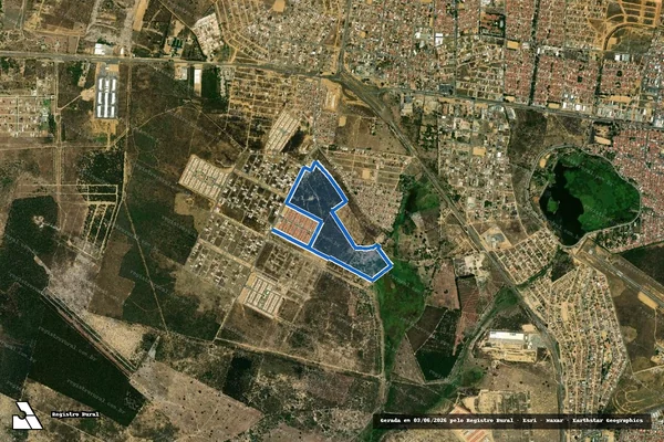 Imagem de satélite de FAZENDA SÃO PEDRO - ÁREA 03 - Parcela 1 em Vitória da Conquista - BA