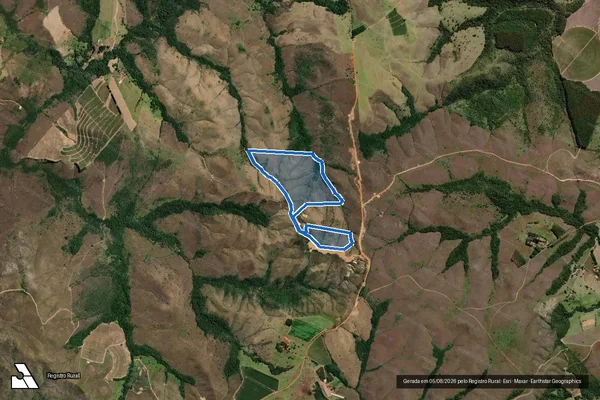 Imagem de satélite de Fazenda do Salitre - Parte 1 em Patrocínio - MG