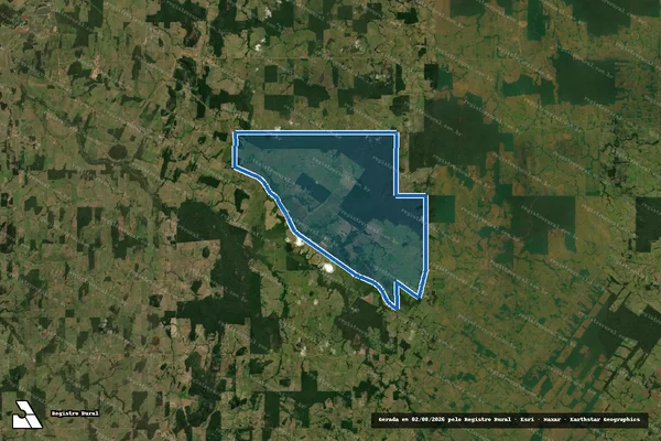 Imagem de satélite de AGROPECUÁRIA NOVA VIDA - PARTE A - AGROPECUÁRIA NOVA VIDA -PARTE A em Ariquemes - RO