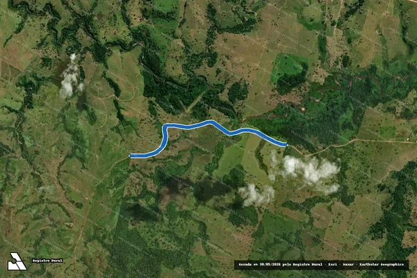 Imagem de satélite de FAZENDA GOTA DE ORVALHO - ESTRADA MUNICIPAL em Araputanga - MT