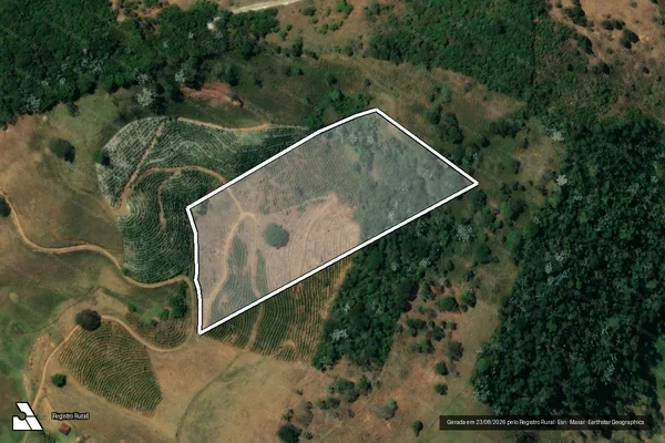 Imagem de satélite de FAZENDA BOA VISTA - Parcela 1 em Muriaé - MG