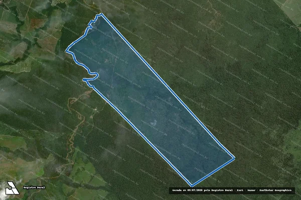 Imagem de satélite de Fazenda Marabá II em Carutapera - MA