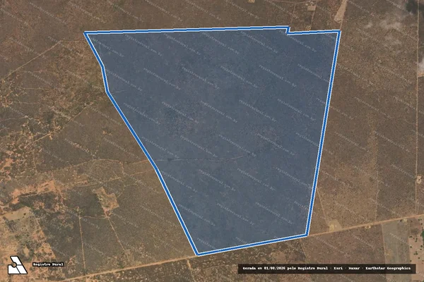 Imagem de satélite de FAZENDA  ALTO BONITO - GLEBA em Sento Sé - BA