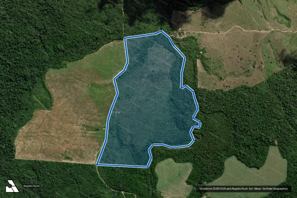 Imagem de satélite de Fazenda ____________ - PARTE B
