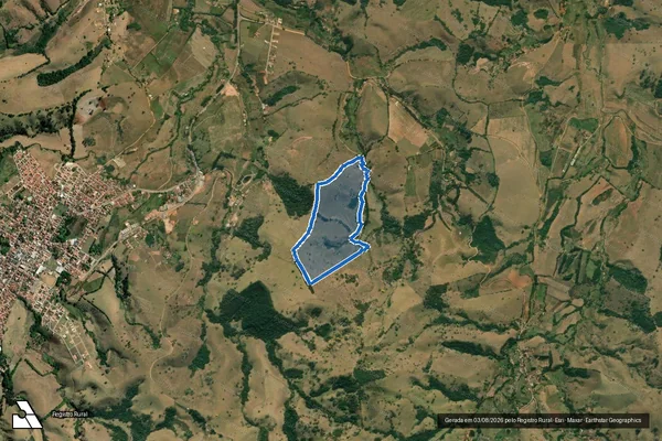 Imagem de satélite de Sítio Cafezal - Sítio Cafezal em Virgínia - MG