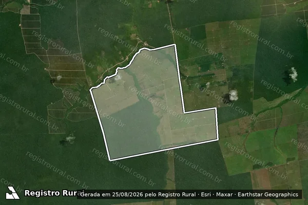 Imagem de satélite de Fazenda União II - Fazenda União II em Tailândia - PA