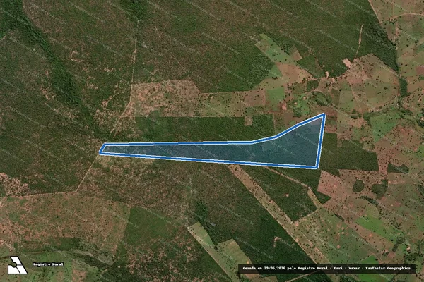 Imagem de satélite de FAZENDA BELA VISTA em Formosa da Serra Negra - MA