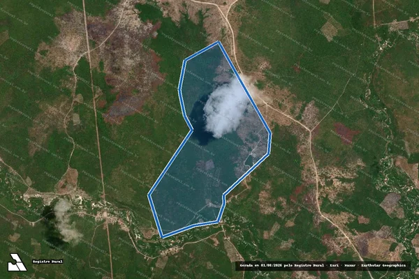 Imagem de satélite de FAZENDA BACABAL - FAZENDA BACABAL em Urbano Santos - MA