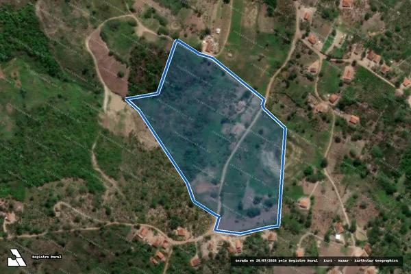 Imagem de satélite de SITIO ENGENHO GERALDO - Parte 1 em Matinhas - PB