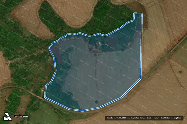 Imagem de satélite de FAZENDA ARIRANHA - FAZENDA ARIRANHA parte 1 em Jataí - GO