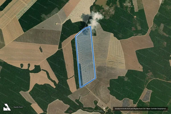 Imagem de satélite de SÍTIO ALEGRIA    - Parte 1 em Mojuí dos Campos - PA