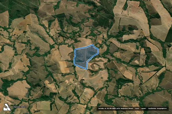 Imagem de satélite de Sítio Lage - Parte 2 em São João del Rei - MG