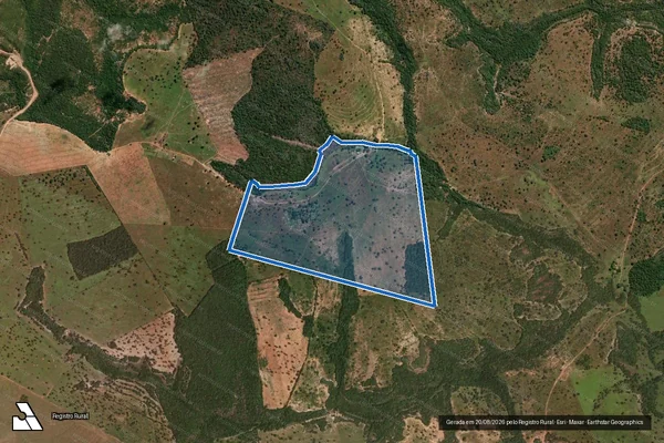 Imagem de satélite de FAZENDA SALTO DIAMANTINO - M-5.997 em Mineiros - GO