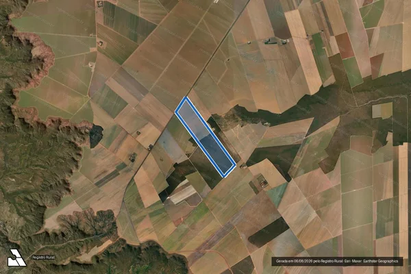 Imagem de satélite de Fazenda Nossa Senhora Aparecida - Parcela 1 em Luís Eduardo Magalhães - BA
