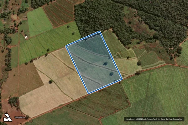 Imagem de satélite de FAZENDA FIGUEIRA - Gleba JAIME PIRES em Nova Glória - GO