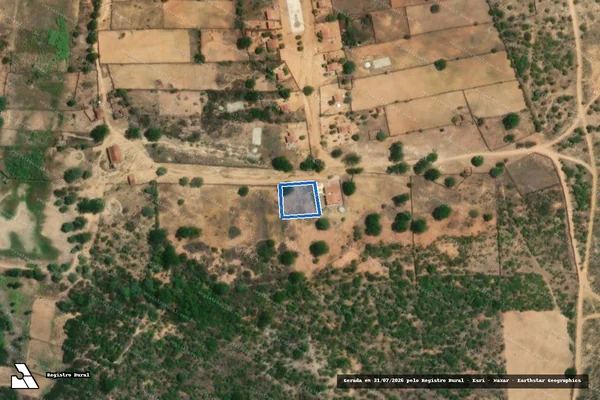 Imagem de satélite de FAZENDA MACACOS - Sítio Macacos (Parcela 93) em Betânia - PE
