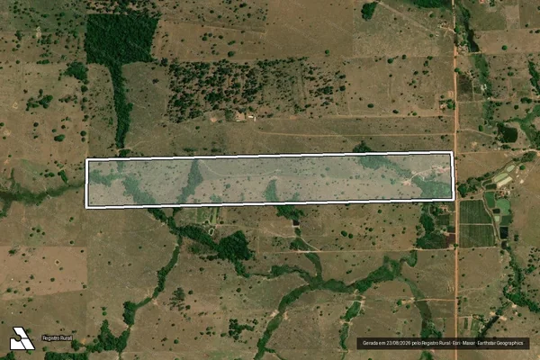 Imagem de satélite de LOTE 59-A, GLEBA 08, SETOR GY-PARANÁ, P.I.C. GY-PARANÁ - Parte 1 em Cacoal - RO