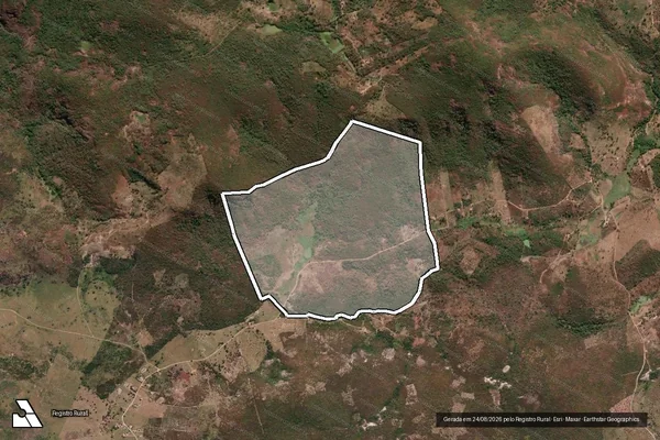 Imagem de satélite de FAZENDA TAPERA - PARTE 1 em Itaobim - MG