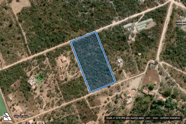 Imagem de satélite de Fazenda Riacho Fundo ? Minador - Gleba 128 em Montes Claros - MG