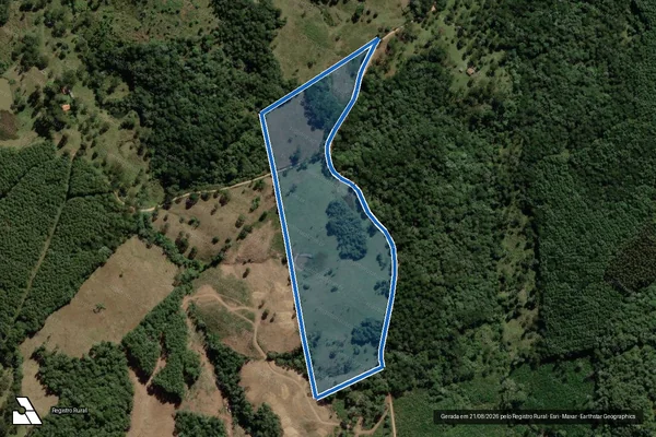Imagem de satélite de FAZENDA TRIBUTO PEDRA LISA - Gleba 2 em Correia Pinto - SC