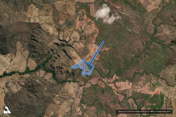 Imagem de satélite de Fazenda Boa Vistinha - Gleba 06 em São Francisco - MG