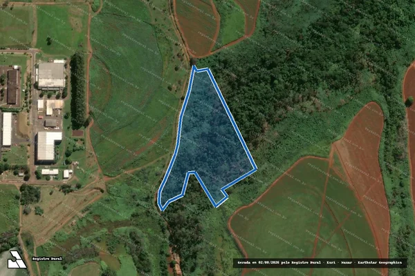Imagem de satélite de Fazenda Monte Alegre – Gleba A-2 em São Carlos - SP