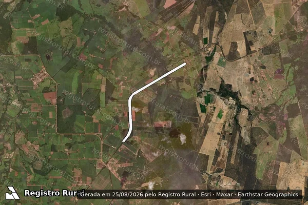 Imagem de satélite de P.A. DOM MAURO em Nova Porteirinha - MG