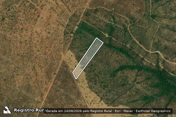 Imagem de satélite de Fazenda Lagoinha - Gleba 21 em Santo Antônio do Descoberto - GO