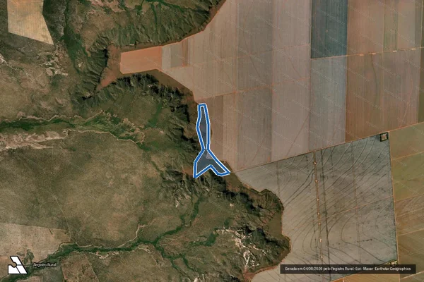 Imagem de satélite de Fazenda Seifert - FAZENDA SEIFERT - GLEBA A em São Domingos - GO