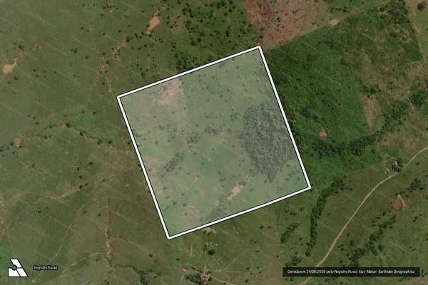 Imagem de satélite de FAZENDA DOIS IRMÃOS - DESMEMBRADA - PARTE 2 em Bom Jesus do Tocantins - PA