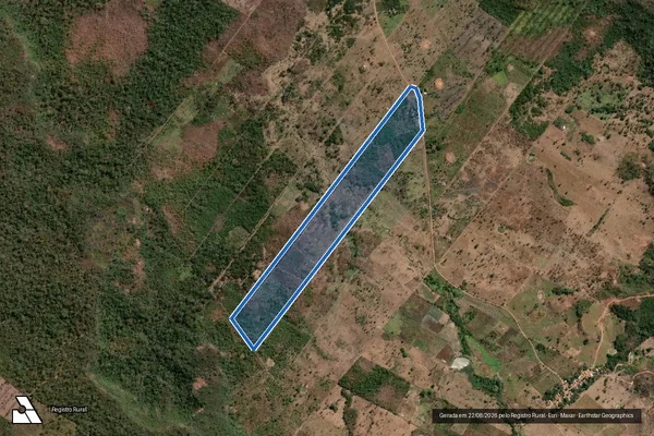 Imagem de satélite de Fazenda Belo Monte - LOTE 22 em Amarante do Maranhão - MA