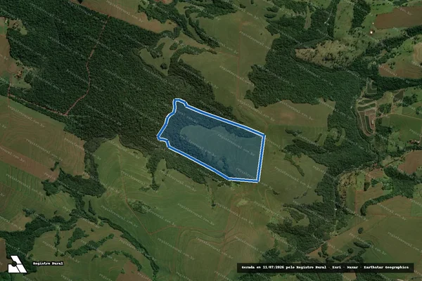 Imagem de satélite de Fazenda São Judas Tadeu/Gleba Parcela 02, lote nº 11-A,9,8 e 7 situado na GLEBA 04-A - Lote 08-Octavio em Assis Chateaubriand - PR