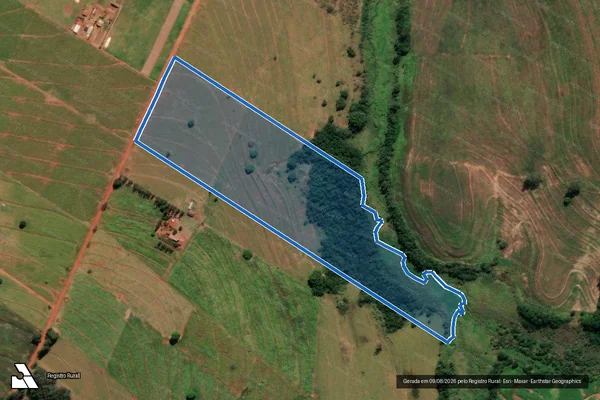 Imagem de satélite de Lote n° 46 - Lote n° 46 em Alto Paraná - PR